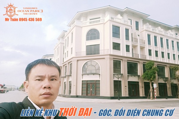 THỜI ĐẠI 8-75 | LIỀN KỀ GÓC (2 MẶT ĐƯỜNG, ĐỐI DIỆN CHUNG CƯ)